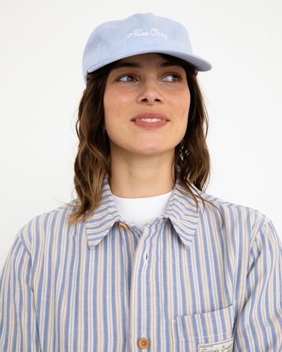 Shirt Lange Mouw Gestreept Multicolor from Shop Like You Give a Damn