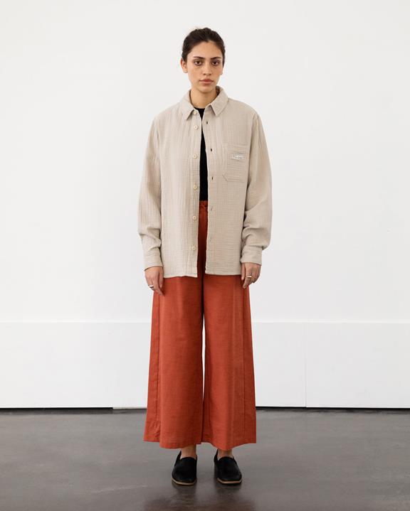 Shirt Mousseline Zand from Shop Like You Give a Damn