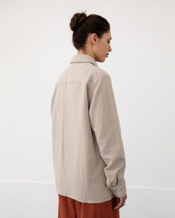Shirt Mousseline Zand from Shop Like You Give a Damn