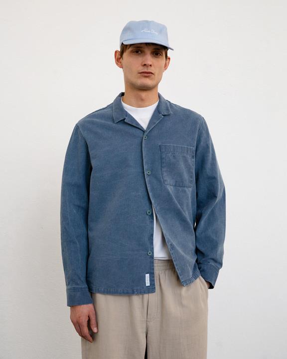 Shirt Lange Mouw Denim Blauw from Shop Like You Give a Damn