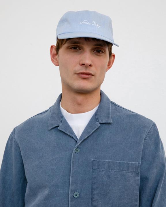 Shirt Lange Mouw Denim Blauw from Shop Like You Give a Damn