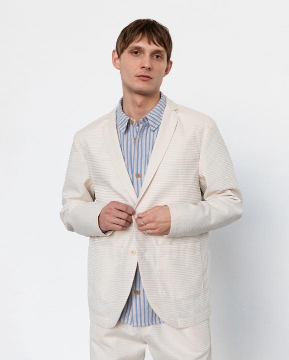 Blazer Casual Wafelzand from Shop Like You Give a Damn