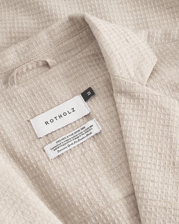 Blazer Casual Wafelzand from Shop Like You Give a Damn