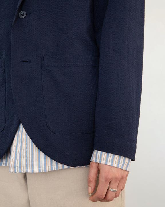 Blazer Casual Marineblauw from Shop Like You Give a Damn