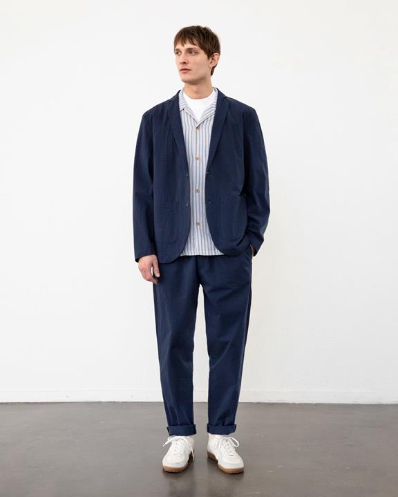 Blazer Marineblauw via Shop Like You Give a Damn
