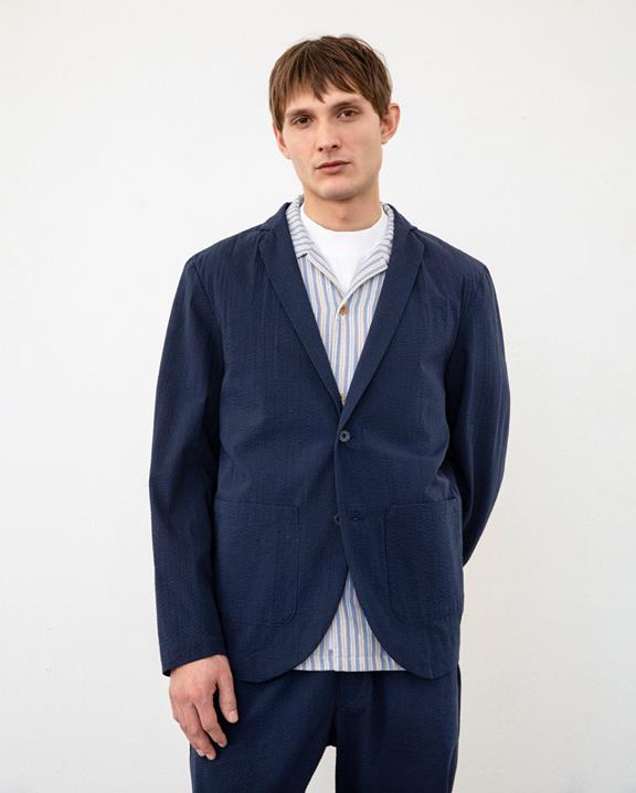 Blazer Marineblauw from Shop Like You Give a Damn