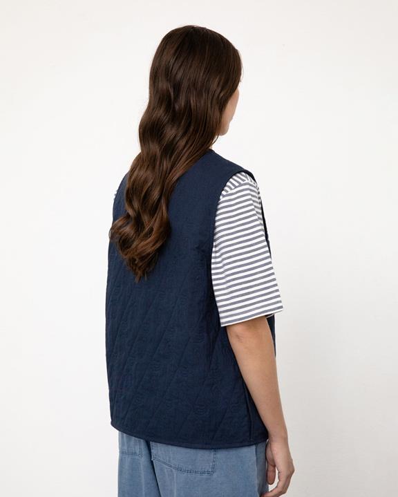 Gewatteerd Lichtgewicht Vest Marineblauw from Shop Like You Give a Damn
