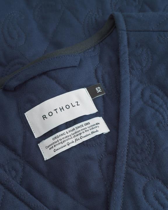 Vest Gewatteerd Lichtgewicht Donkerblauw from Shop Like You Give a Damn