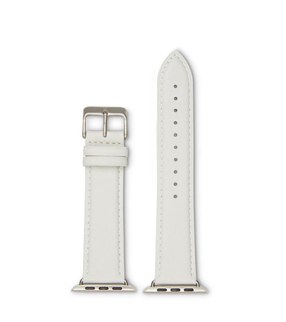 Apple Watch Strap 42/44mm Off White & Silver 1