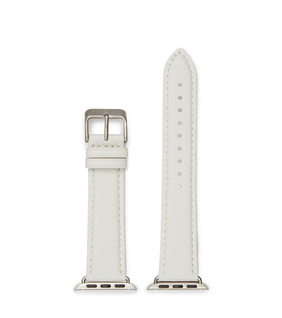 Apple Watch Strap 38/40mm Off White & Silver 1