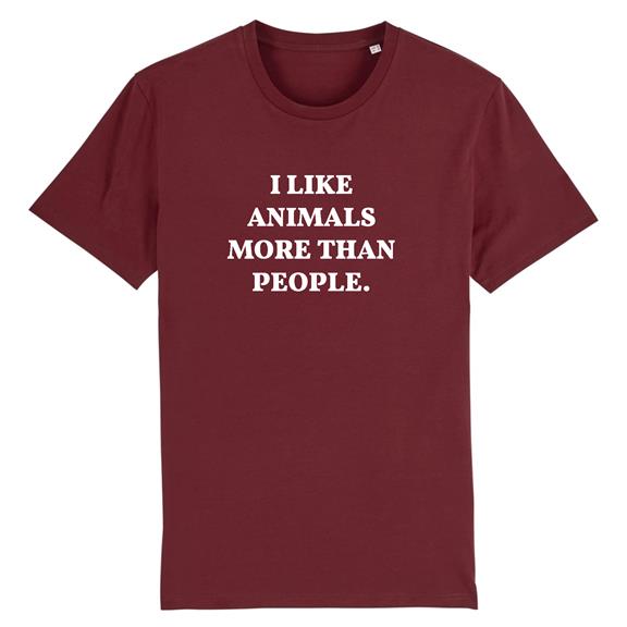 T-Shirt Animals Bordeaux 1