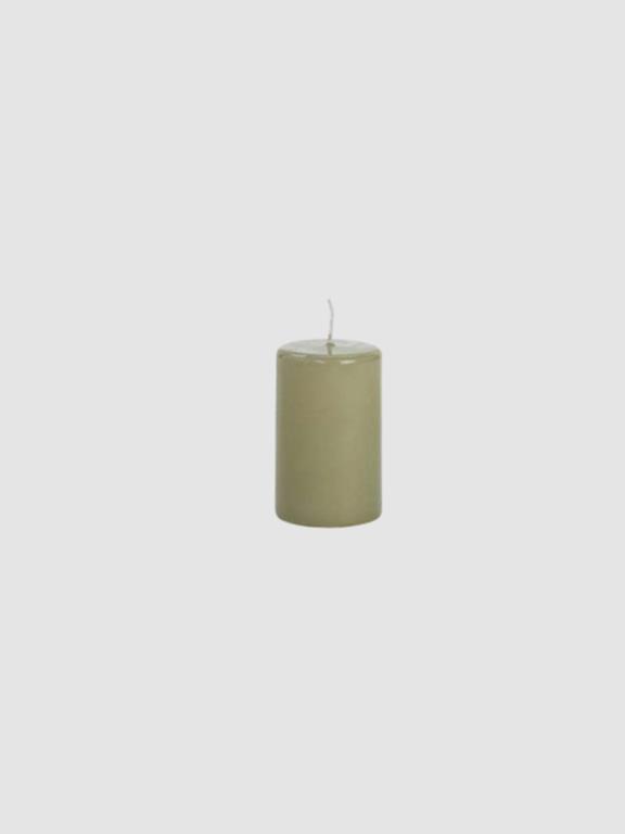 Candle Green 6 X 10 Cm 2