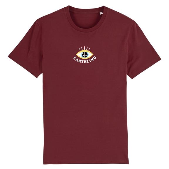 T-Shirt Terrien Bordeaux 1
