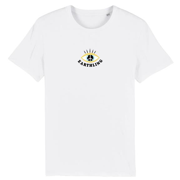 T-Shirt Earthling Wit 1