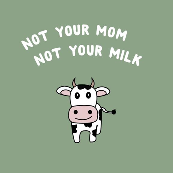 T-Shirt Not Your Milk White 2