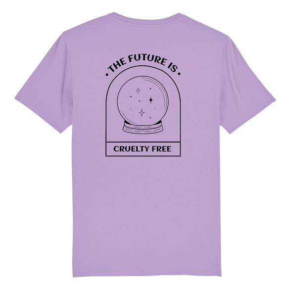 T-Shirt The Future Is Cruelty Free Lavender 1