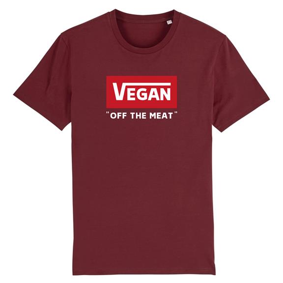 T-Shirt Off The Meat Maroon 1