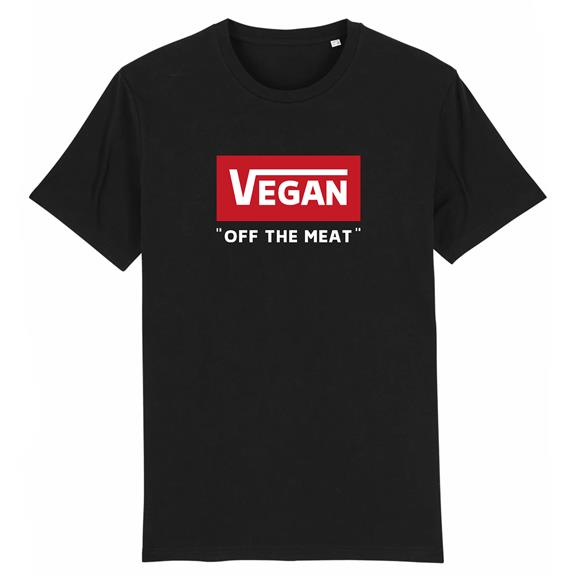 T-Shirt Off The Meat Zwart 3