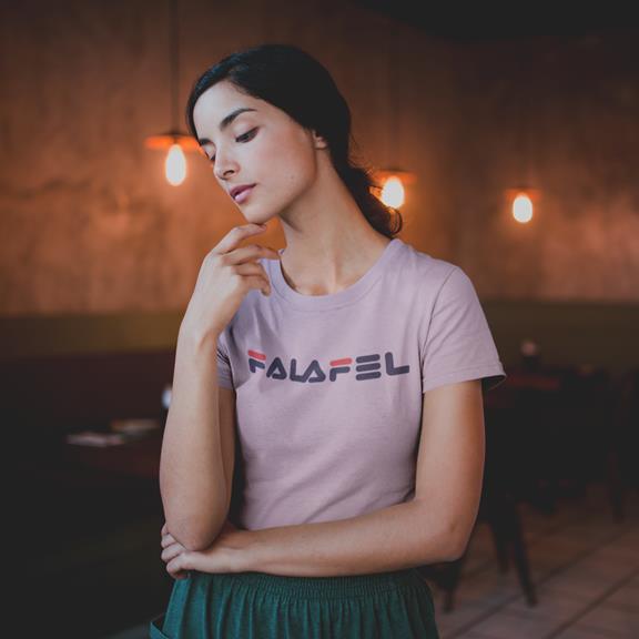 T-Shirt Falafel Lavendel 1