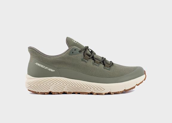 Chaussures De Randonnée Pour Hommes Vert Foncé 1