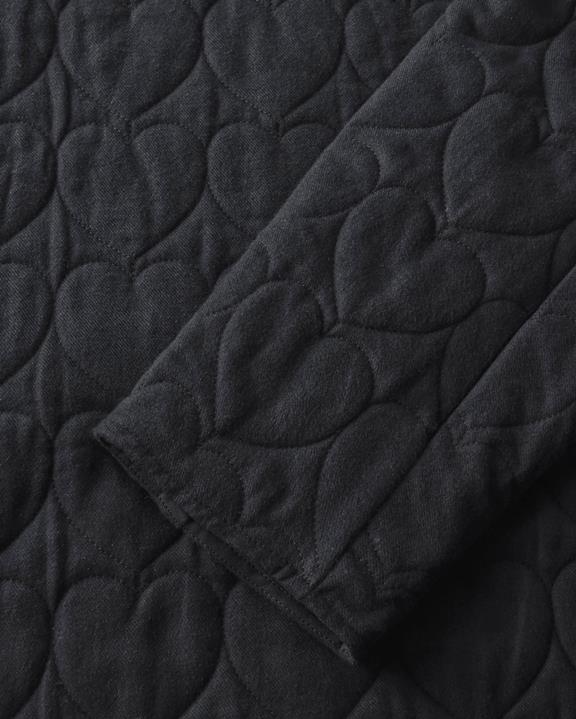 Rotholz Jas Flanel Gewatteerd Zwart