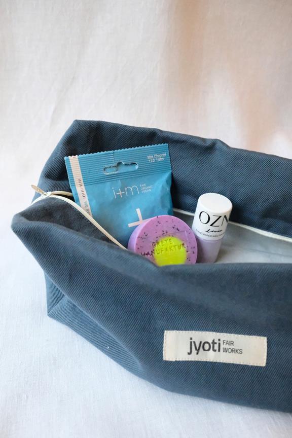 Jyoti Fair Works Bag Toiletry Phavvaara Dark Blue