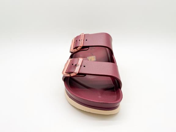 thies Sandal Ecofoam Double Bordeaux Red