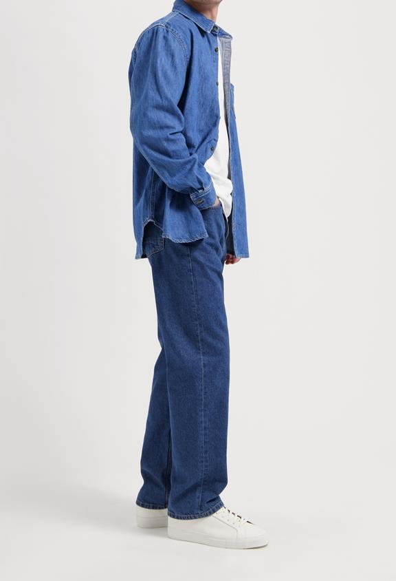 MUD Jeans Hemd Denim Chris Medium Stone Blue