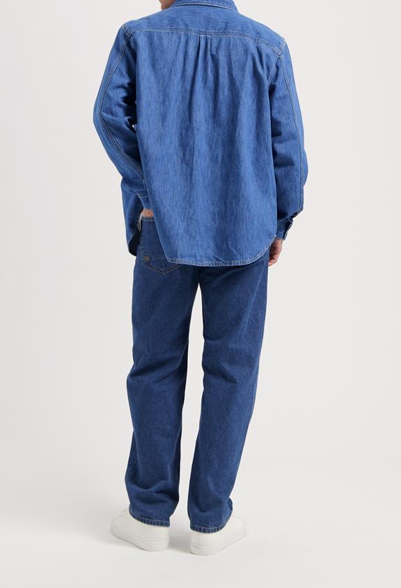MUD Jeans Hemd Denim Chris Medium Stone Blue