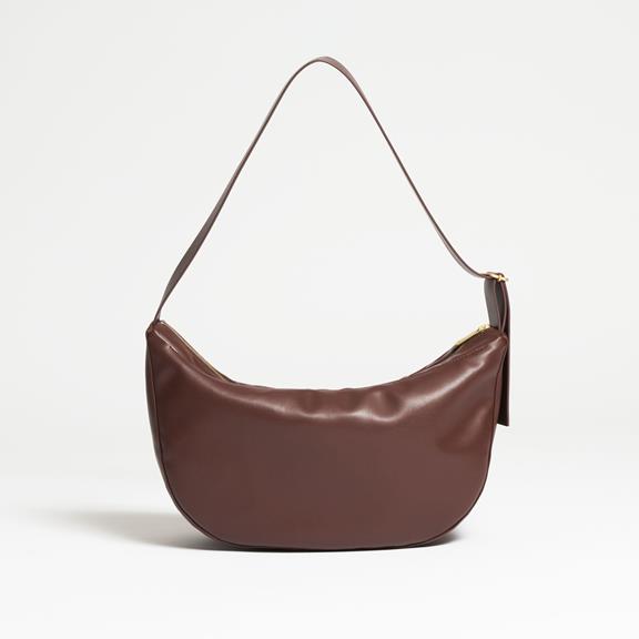 Souleway Shoulder Bag Half Moon Chocolate Brown