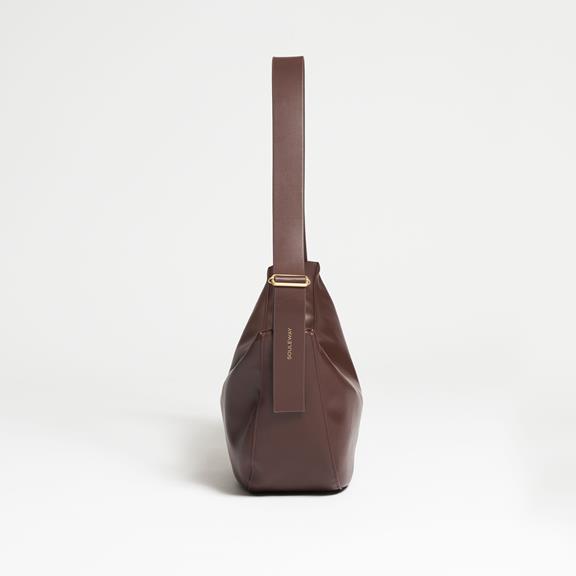 Souleway Shoulder Bag Half Moon Chocolate Brown