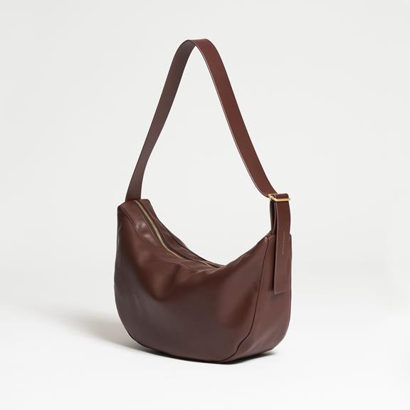 Souleway Shoulder Bag Half Moon Chocolate Brown