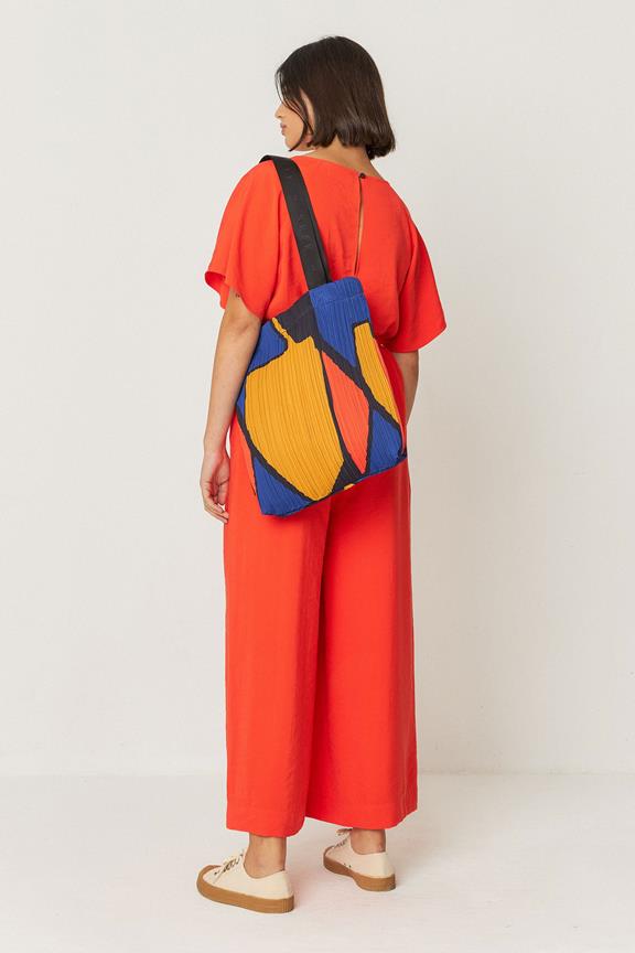 SKFK Tote Bag Haundi Multicolored Yellow/Blue