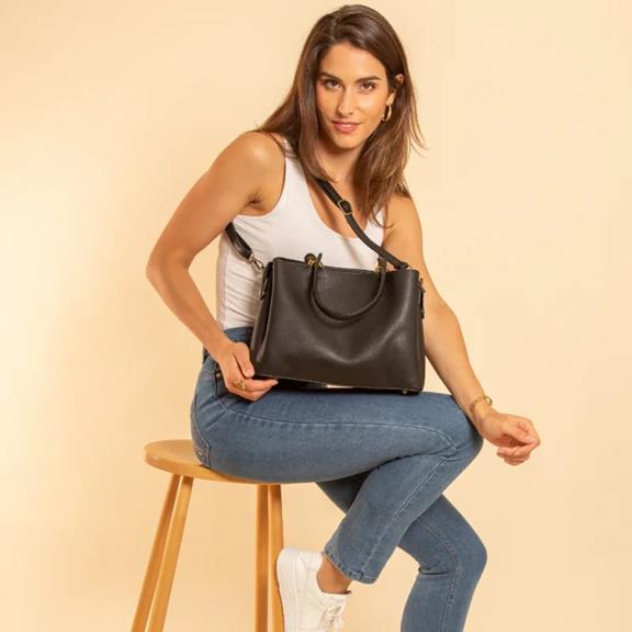 Arsayo Handbag Passiflore Black