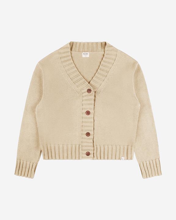 MATONA Gebreide Jas In Beige