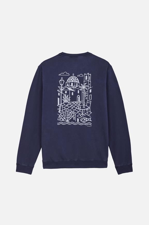 Trendsplant Sweater La Plaza Dome Blue