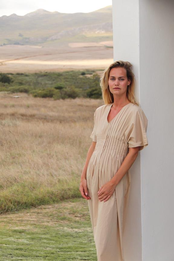 Alchemist Kleid Pippa Sand Beige