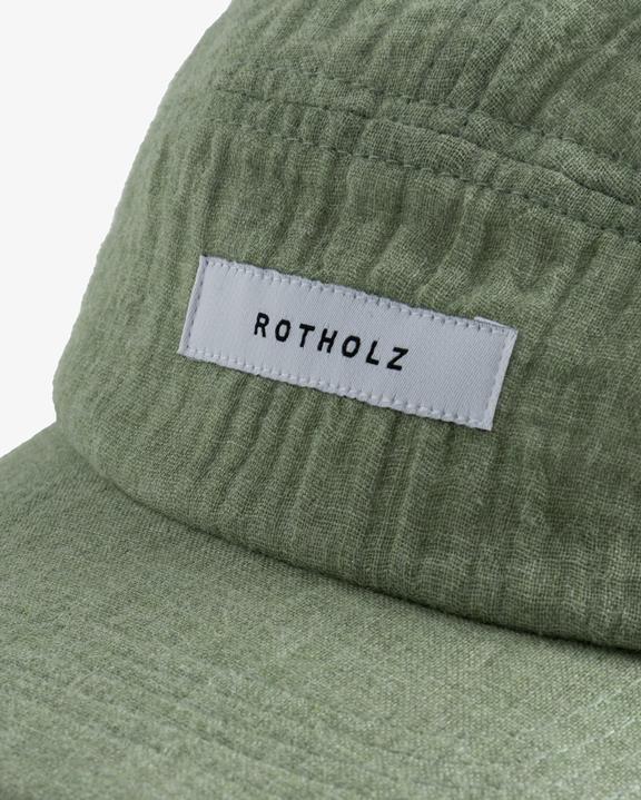 Rotholz Cap Label 5-Panel Green