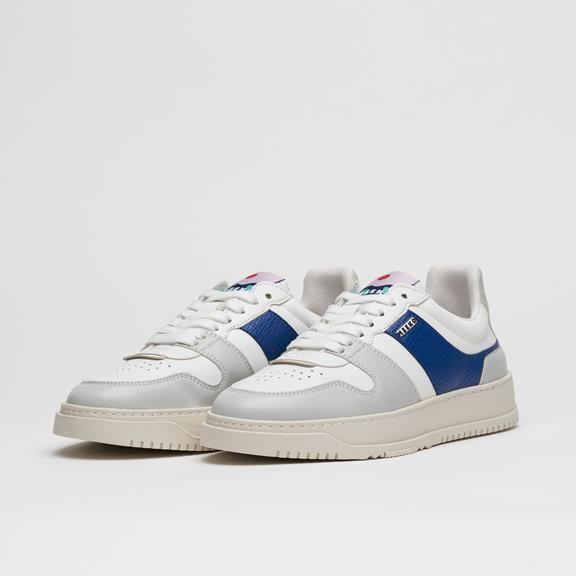 MEEKO Sneakers Kiboko Blauw/Wit 