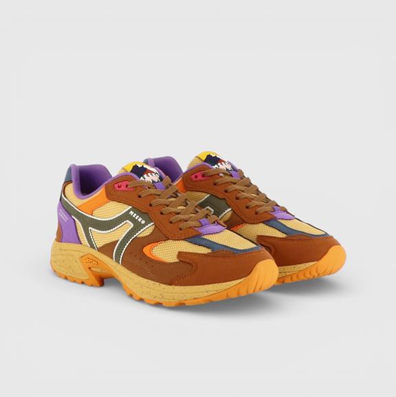 MEEKO Sneakers Capra Savannah Purple/ Brown