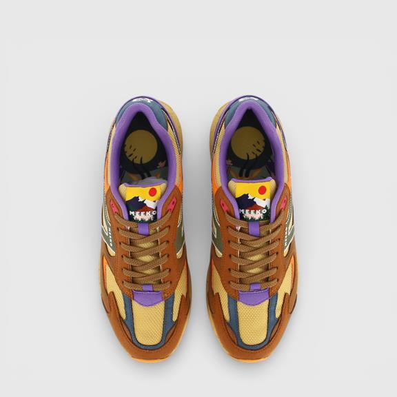 MEEKO Sneakers Capra Savannah Purple/ Brown