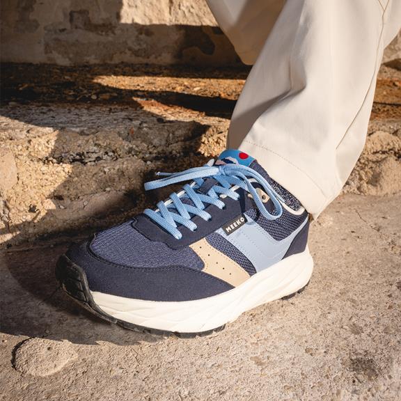MEEKO Sneakers Pongo Arctic Blue/Beige