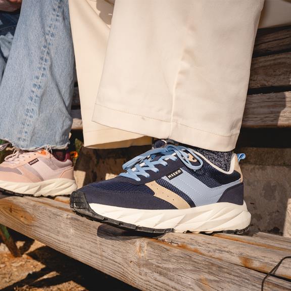 MEEKO Sneakers Pongo Arctic Blue/Beige