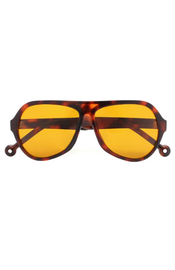 Parafina Sonnenbrille Magma Schildkröte Braun