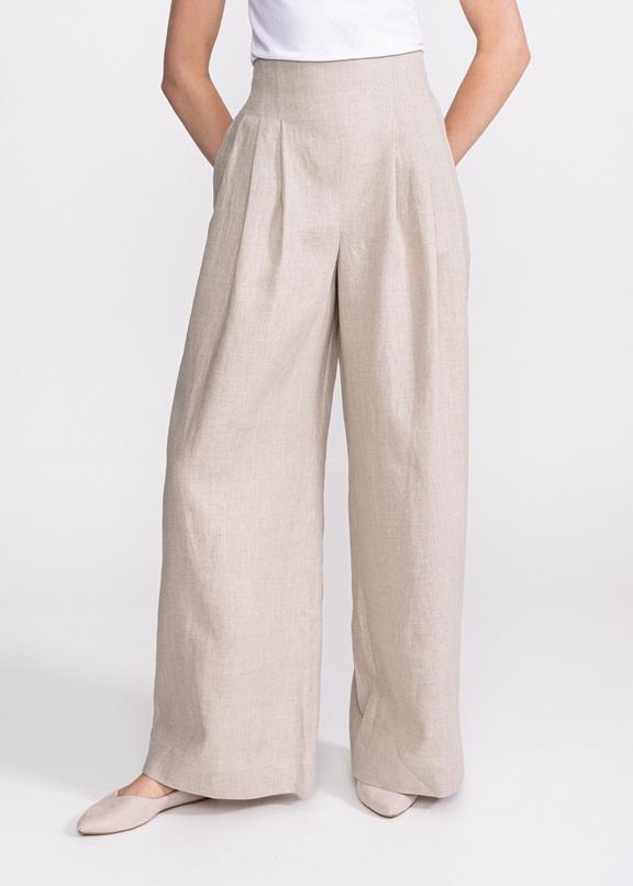 De IONESCU Hose High Waist Deva Beige