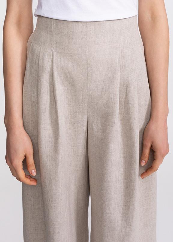 De IONESCU Hose High Waist Deva Beige