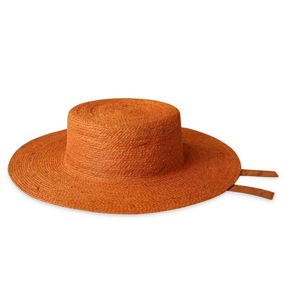 BRUNNA.CO Hoed Loli Terracotta Bruin