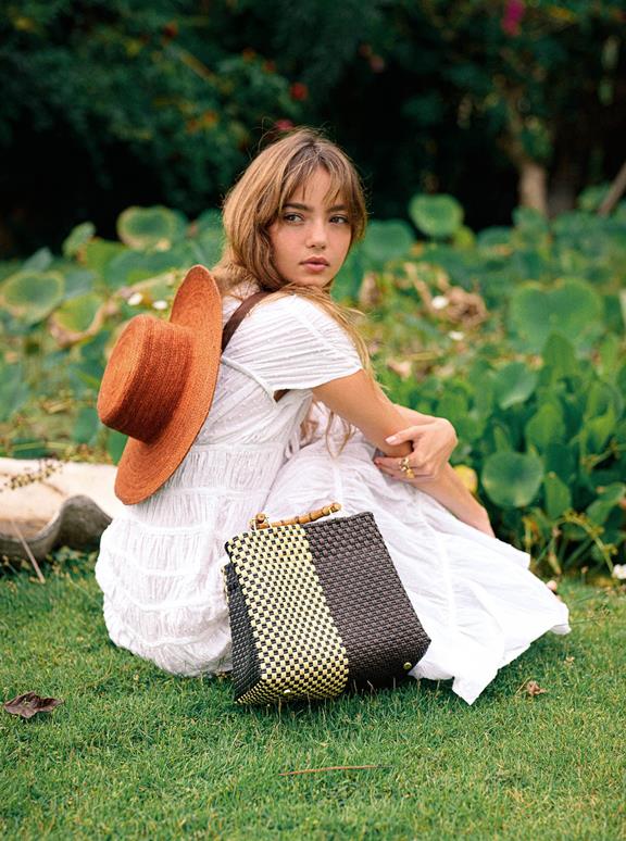BRUNNA.CO Hoed Loli Terracotta Bruin