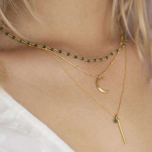 Necklace Lune Gold 2