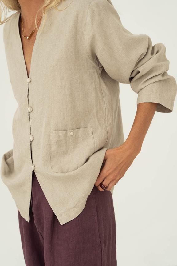 Näz Hemd Emilia Beige